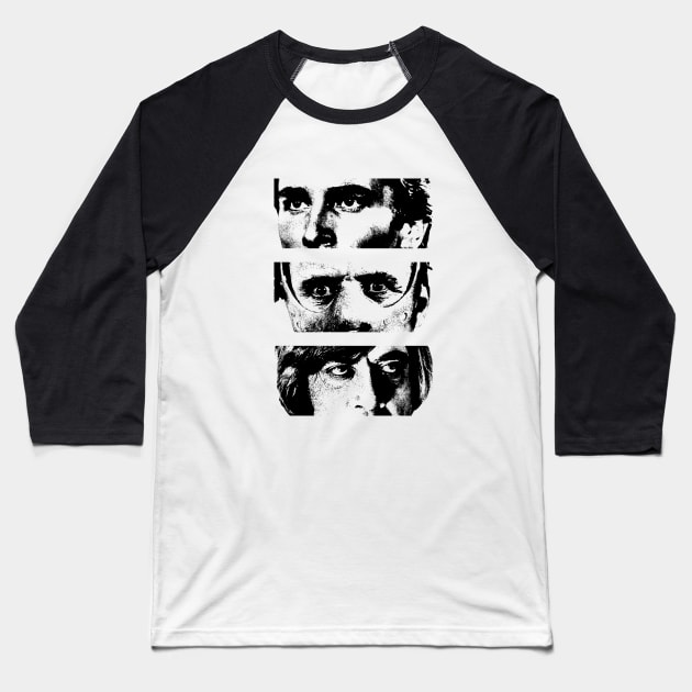 Psychopaths Baseball T-Shirt by Zen Cosmos Official